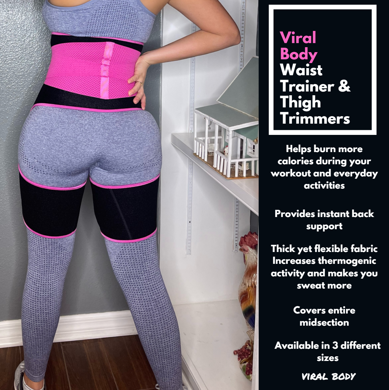 Viral Body® Waist Trainer Thigh Trimmer