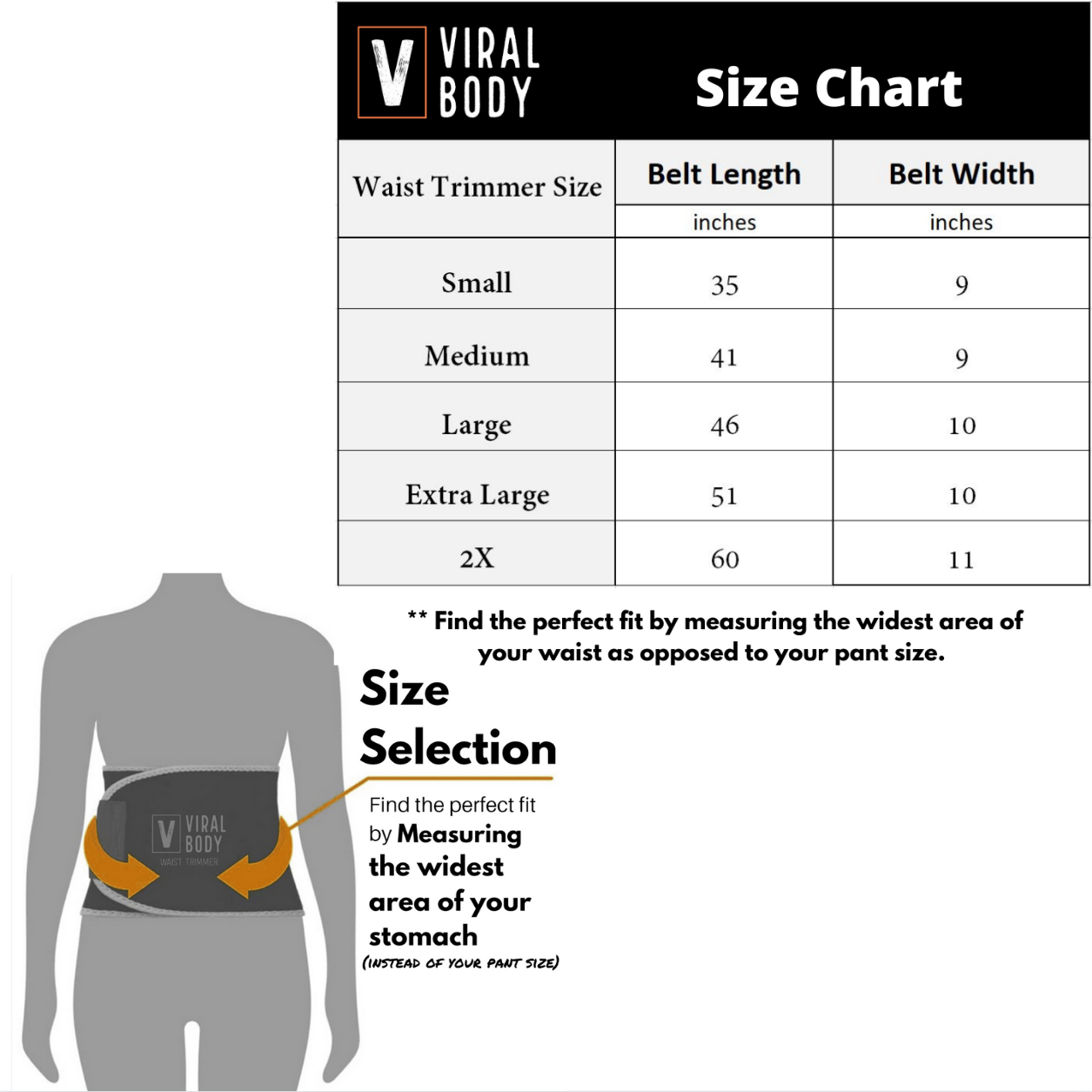 Viral Body® Waist Trimmer & Workout Enhancer Bundle